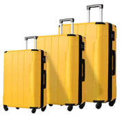 12 Liter Air Fryer Yellow 3-piece Luggage Set