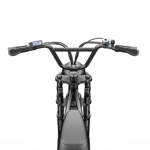 20A Black Electric Bike Black C91 20 Inch 20A Black Electric Bike