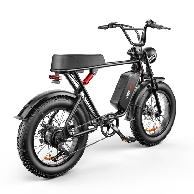 20A Black Electric Bike Black C91 20 Inch 20A Black Electric Bike