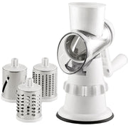 3 In 1 Vegetable Slicer Manua White 3 In 1 Vegetable Slicer Manual Kitchen Accessories Grater For Vegetable Cutter Round Chopper Mandolin Shredder Potato Home Kitchen Supplies Kitchen Gadgets