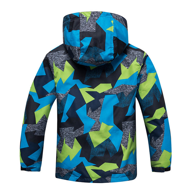 Boys' Fashion Casual Padded Windproof Jacket