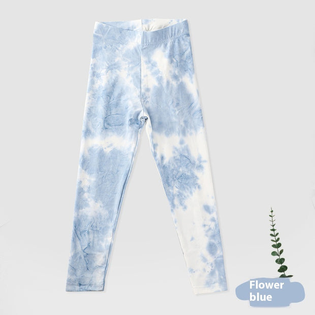 Girl's Tie-dyed Leggings