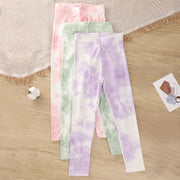 Girl's Tie-dyed Leggings