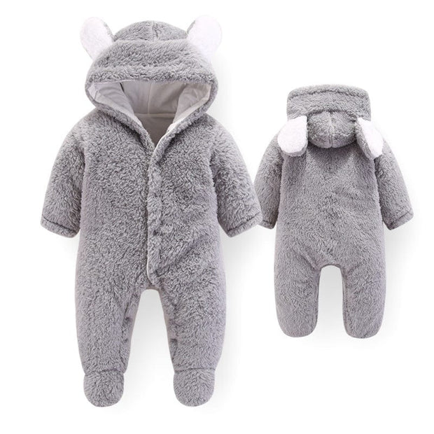 Baby jumpsuit Gray / 59cm Baby jumpsuit romper newborn outfit