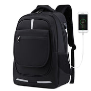 Business Backpack Black USB Charging Business Backpack