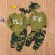 Camouflage Printed Children Set Camouflage Printed Children Set