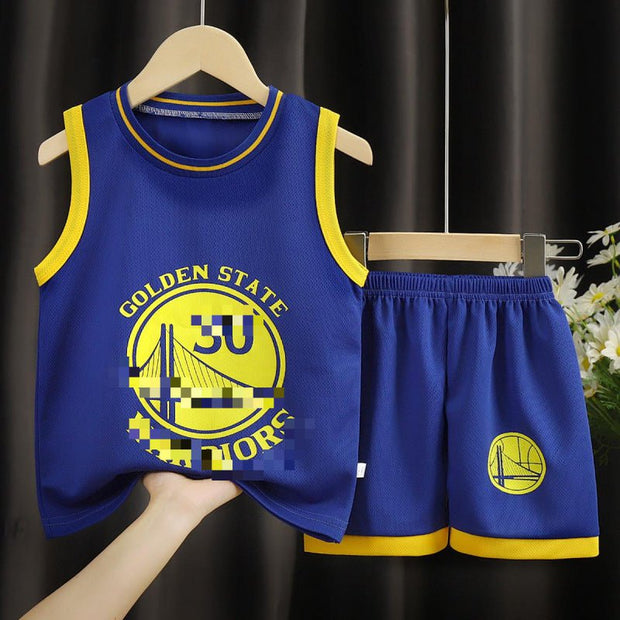 Childrens Sports Children's Clothing Sports Basketball Wear Children's Clothing Boys' Suit