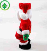 Christmas Decorations Electric Santa Twe English / Red / 16x12x46CM Christmas Decorations Electric Santa Twerking