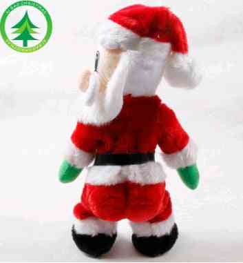 Christmas Decorations Electric Santa Twe English / Red / 16x12x46CM Christmas Decorations Electric Santa Twerking