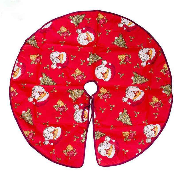 Christmas tree skirt Red / 90 cm Christmas tree skirt