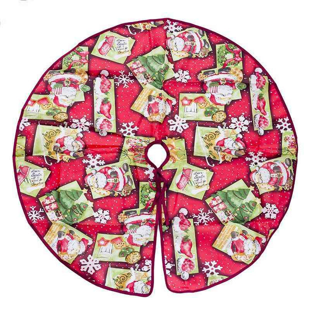 Christmas tree skirt Red B / 90 cm Christmas tree skirt