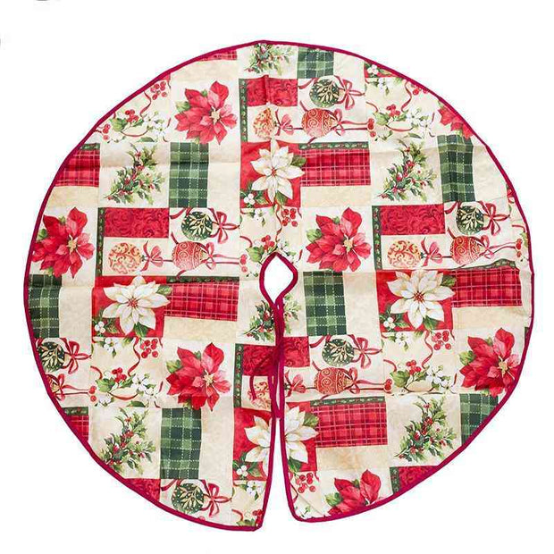 Christmas tree skirt Red C / 90 cm Christmas tree skirt