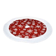 Christmas tree skirt Red J / 100 cm Christmas tree skirt