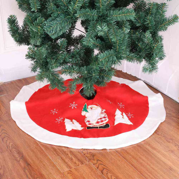 Christmas tree skirt Red M / 90 cm Christmas tree skirt