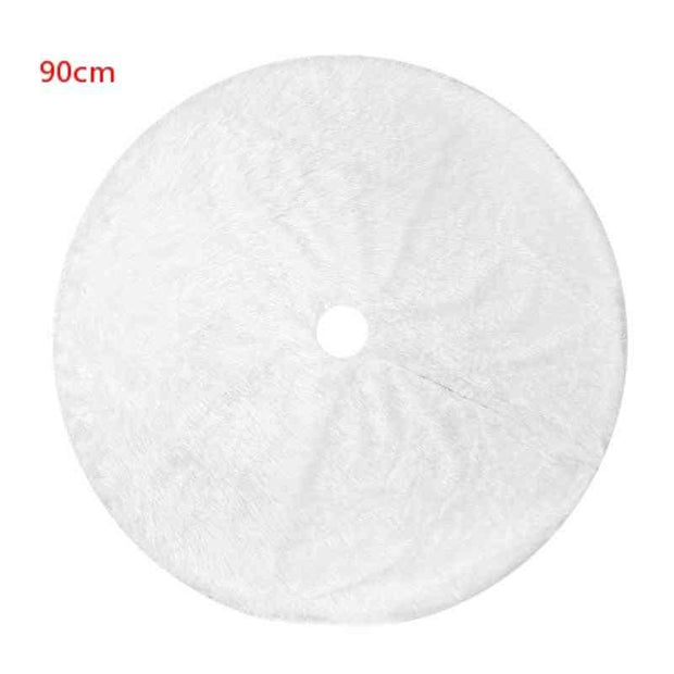 Christmas tree skirt White A / 90 cm Christmas tree skirt