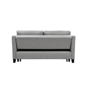 Convertible Queen Sofa Bed Light gray 69 Inches  3-in-1 Convertible Queen Sofa Bed, Modern Fabric Double Sofa Bed With Pull-out Bed, Small Double Sofa With Reclining Backrest, Living Room Furniture, Light Grey