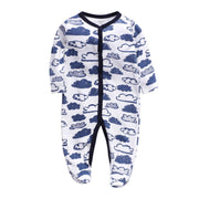 Cotton one-piece baby clothes 12m / Cloud Cotton one-piece baby clothes