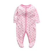 Cotton one-piece baby clothes 12m / Dot Cotton one-piece baby clothes