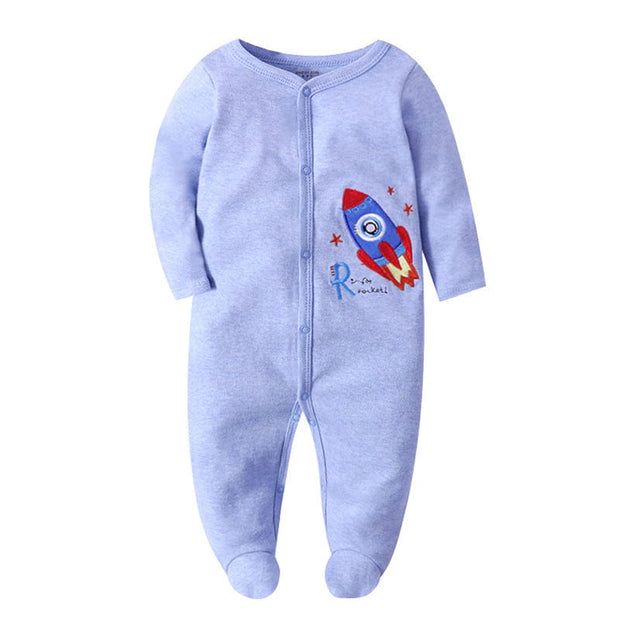 Cotton one-piece baby clothes 12m / Rocket Cotton one-piece baby clothes