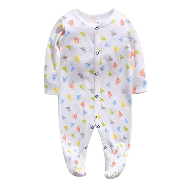 Cotton one-piece baby clothes 12m / Triangle Cotton one-piece baby clothes