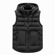 Cotton Padded Vest Men's Autumn And Winter Thickened Cotton Padded Vest