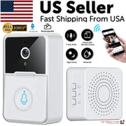 Doorbell Intercom Video Camera Wireless Security Smart WiFi Doorbell Intercom Video Camera Door Ring Bell Chime