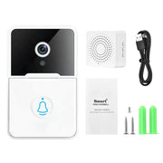 Doorbell Intercom Video Camera Wireless Security Smart WiFi Doorbell Intercom Video Camera Door Ring Bell Chime