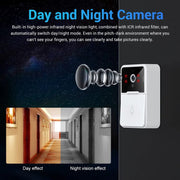 Doorbell Intercom Video Camera Wireless Security Smart WiFi Doorbell Intercom Video Camera Door Ring Bell Chime