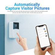 Doorbell Intercom Video Camera Wireless Security Smart WiFi Doorbell Intercom Video Camera Door Ring Bell Chime