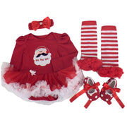 Four-piece Christmas Gift Newborn C / L Four-piece Christmas Gift Newborn Clothing Set Baby