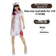 Girl Halloween costumes Bloodied Nurse W26 / One size Girl Halloween Costumes