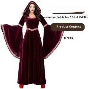 Girl Halloween costumes Court dress W123 / One size Girl Halloween Costumes