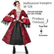 Girl Halloween costumes Halloween Vampire W128 / One size Girl Halloween Costumes