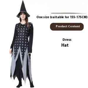 Girl Halloween costumes White Spider Witch W114 / One size Girl Halloween Costumes