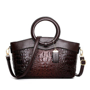 Gykaeo Luxury Handbags Brown Gykaeo Women Luxury Handbag