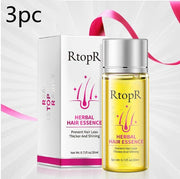 Hair Growth Rose / 20ml 3pcs Fast Powerful Hair Growth Products Essential Oil Liquid Treatment Preventing Hair Loss Hair Care 20ml