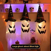 Halloween Decoration Glowing Ghost Party 3pcs 80cm wizard hats Halloween Decoration Glowing Ghost Party Supplies