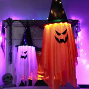 Halloween Decoration Hanging Ghost Button Electronics / Orange Purple Halloween Decoration Hanging Ghost