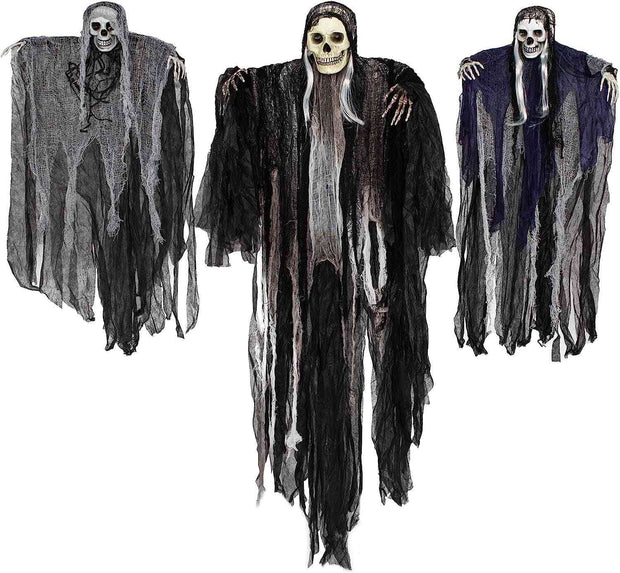 Halloween Decoration Three-piece Hanging Classic Three Pieces Halloween Decoration Three-piece Hanging Ghost