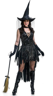 Halloween Witch Costumes Cross play 3608COLOR / L Halloween Witch Costumes Cross play