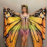 Ladies Fashion Personality Butterfly Cat Ladies Fashion Personality Butterfly Catwalk Costumes