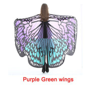 Ladies Fashion Personality Butterfly Cat Wings gradient purple / L Ladies Fashion Personality Butterfly Catwalk Costumes