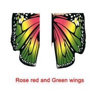 Ladies Fashion Personality Butterfly Cat Wings rose green / L Ladies Fashion Personality Butterfly Catwalk Costumes