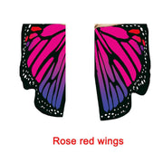 Ladies Fashion Personality Butterfly Cat Wings rose red / L Ladies Fashion Personality Butterfly Catwalk Costumes