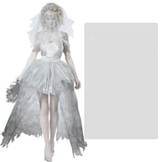 Male and female adult bride and groom Ha Bride / One size Male and female adult bride and groom Halloween costumes