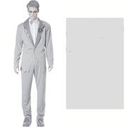 Male and female adult bride and groom Ha Gro / One size Male and female adult bride and groom Halloween costumes