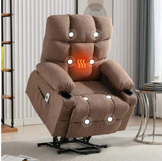 Massage Reclining Chairs Brown Massage Reclining Chairs For The Elderly