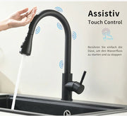 New 8888-Brush Nickel Kitchen Smart Touch Faucets