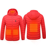 New Heated Jacket New Heated Jacket Coat USB Electric Jacket Cotton Coat Heater Thermal Clothing Heating Vest Men's Clothes Winter