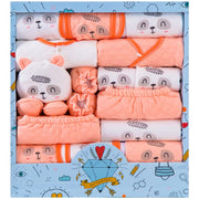 Newborn Gift Box Set Orange Thick Newborn gift box baby clothes set